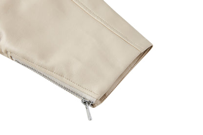 Jacket cuir SleeveLayered