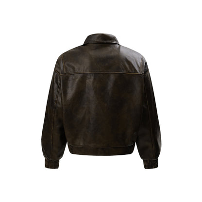 Jacket Cuir Fundamental