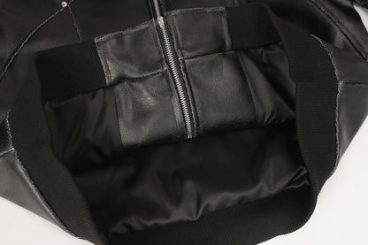 Jacket Bomber cuir Enframed