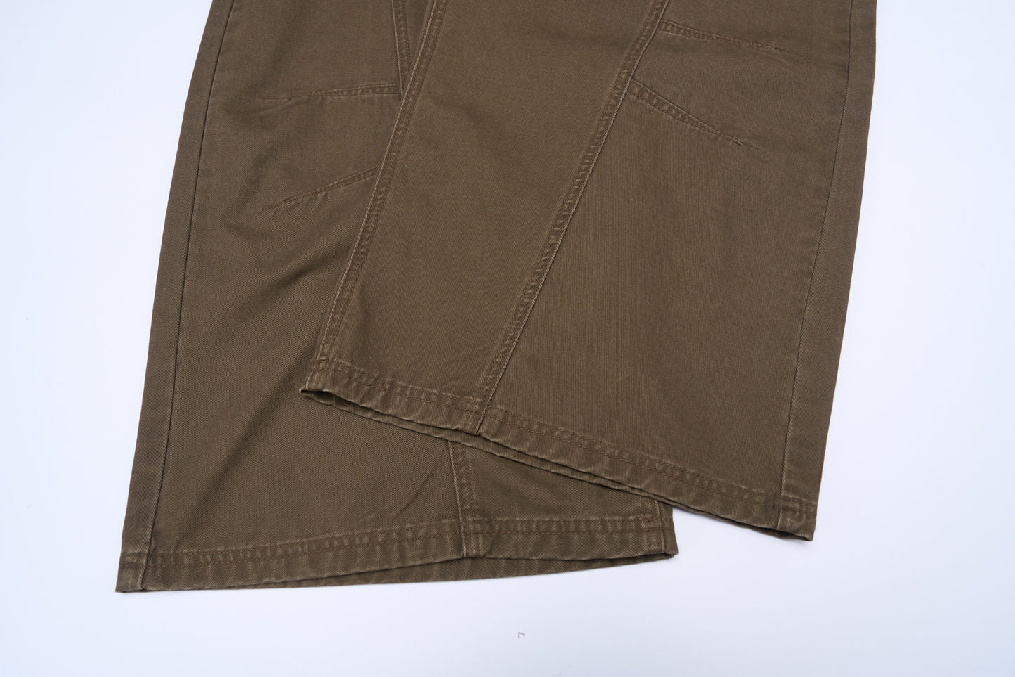 Jean Over-Sized Marron