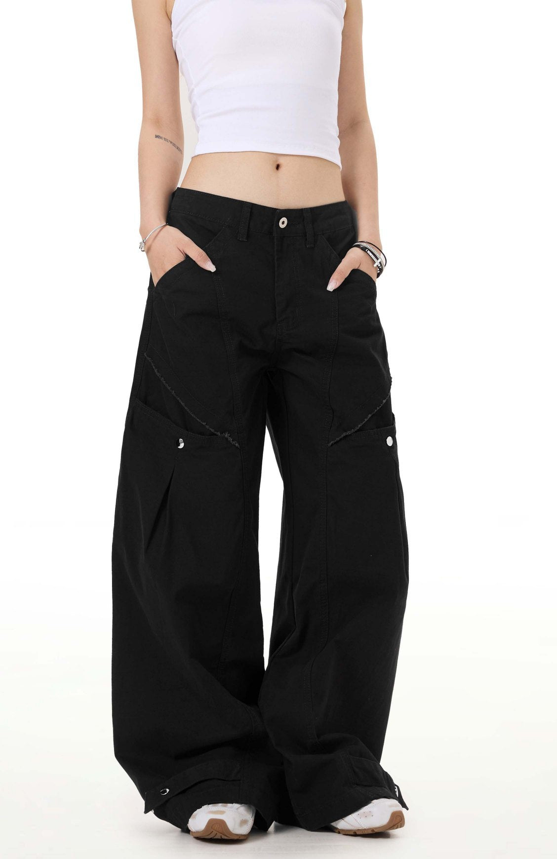 Jean Over-Cut Noir