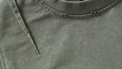 T-shirt Demonized Vert pâle
