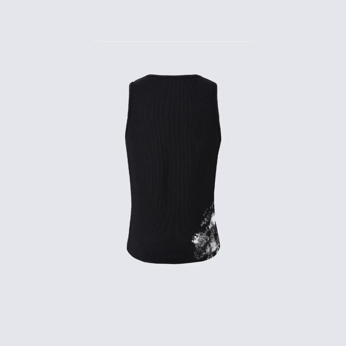GY Cross-border American Yabi-style cross-pattern ribbed tank top