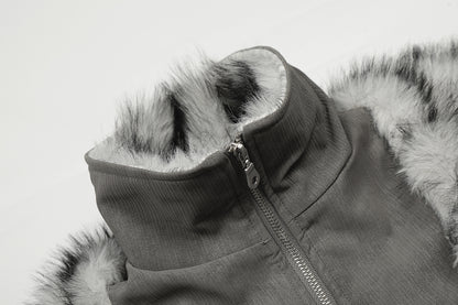 Doudoune Fur Layered