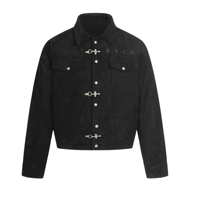 Jacket Suède BlackMatter Clipée
