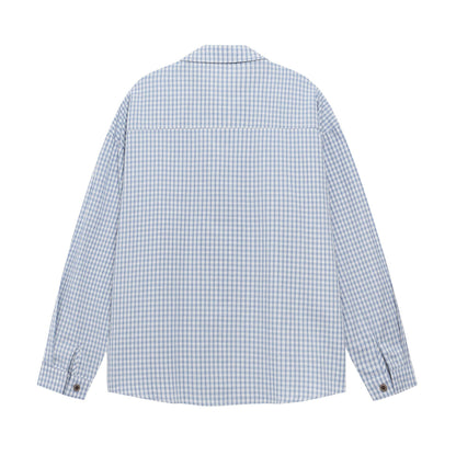 Chemise Vintaged à Carreaux Tied