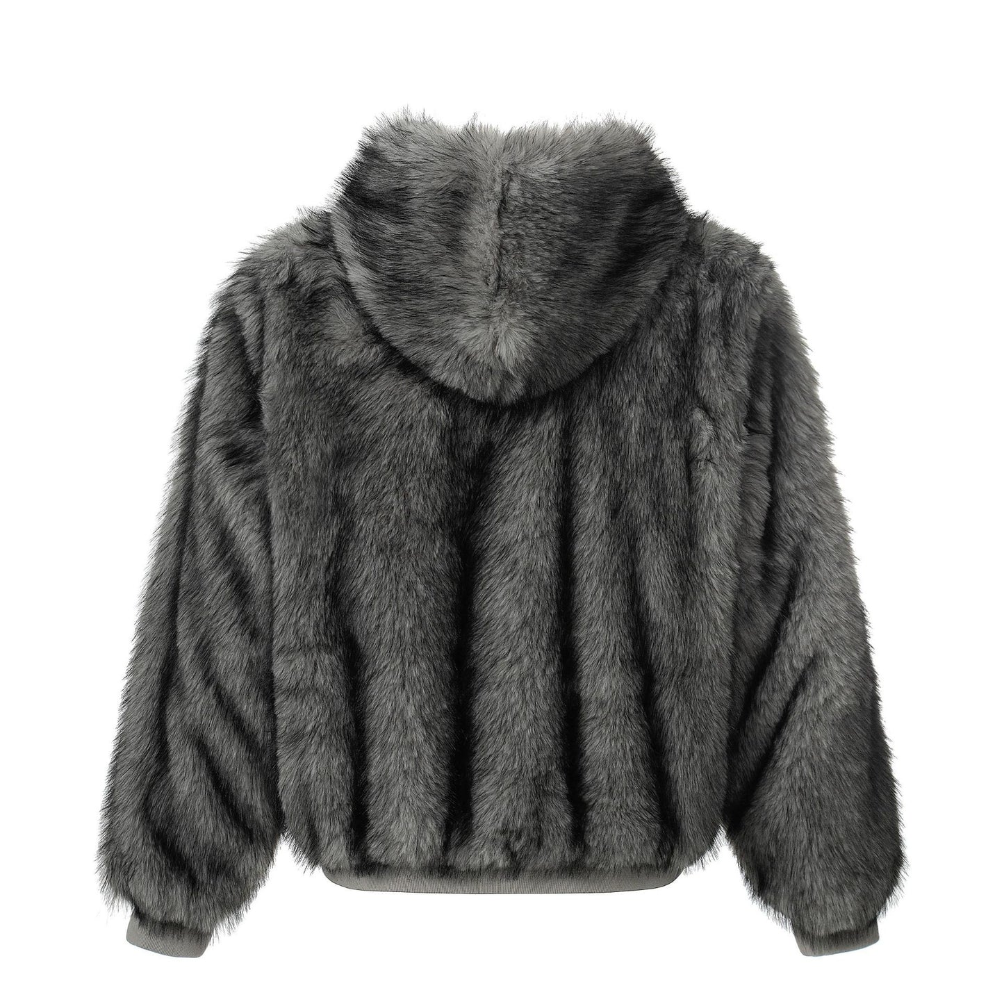 Doudoune Fur Reversible - Gris