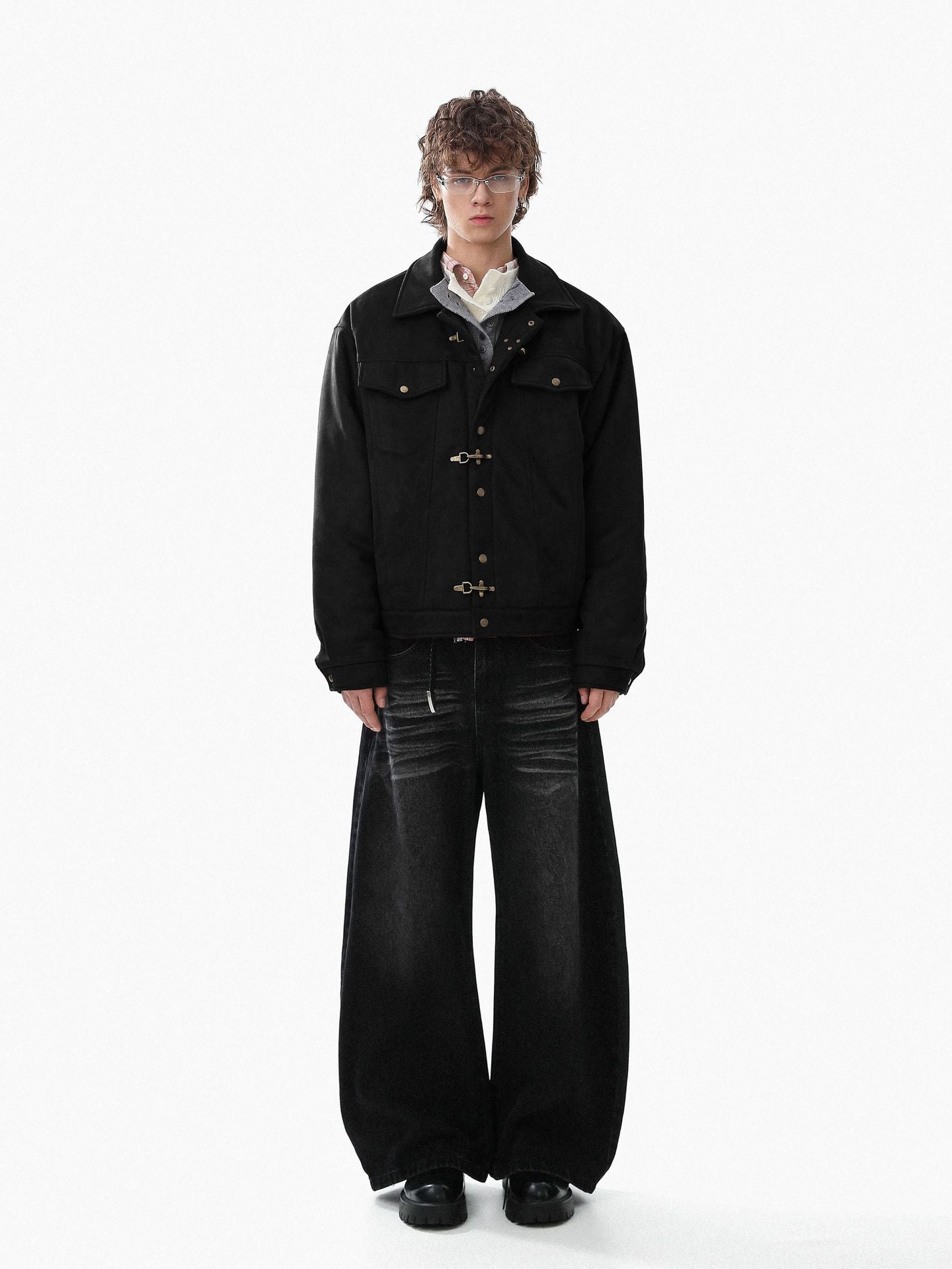 Jacket Suède BlackMatter Clipée