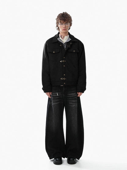 Jacket Suède BlackMatter Clipée