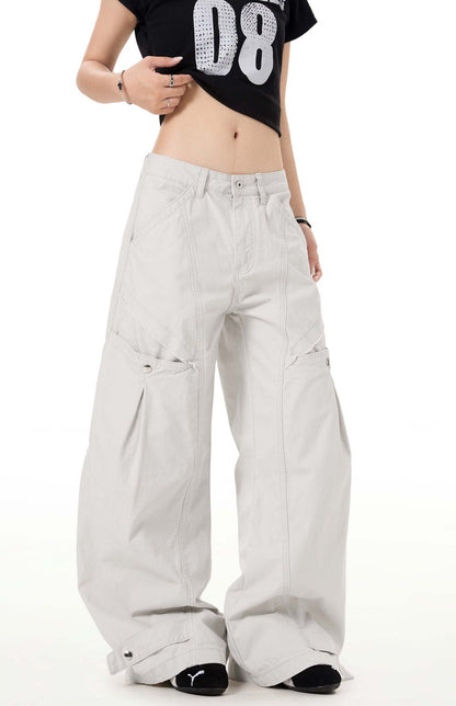 Jean Over-Cut Blanc