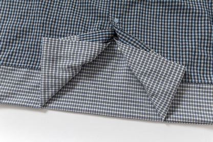 Chemise Double-Layered à carreaux