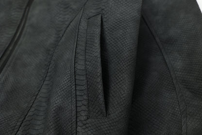Jacket cuir Pythoned