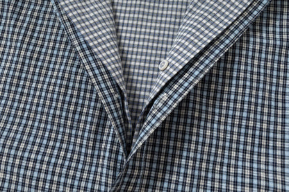 Chemise Double-Layered à carreaux