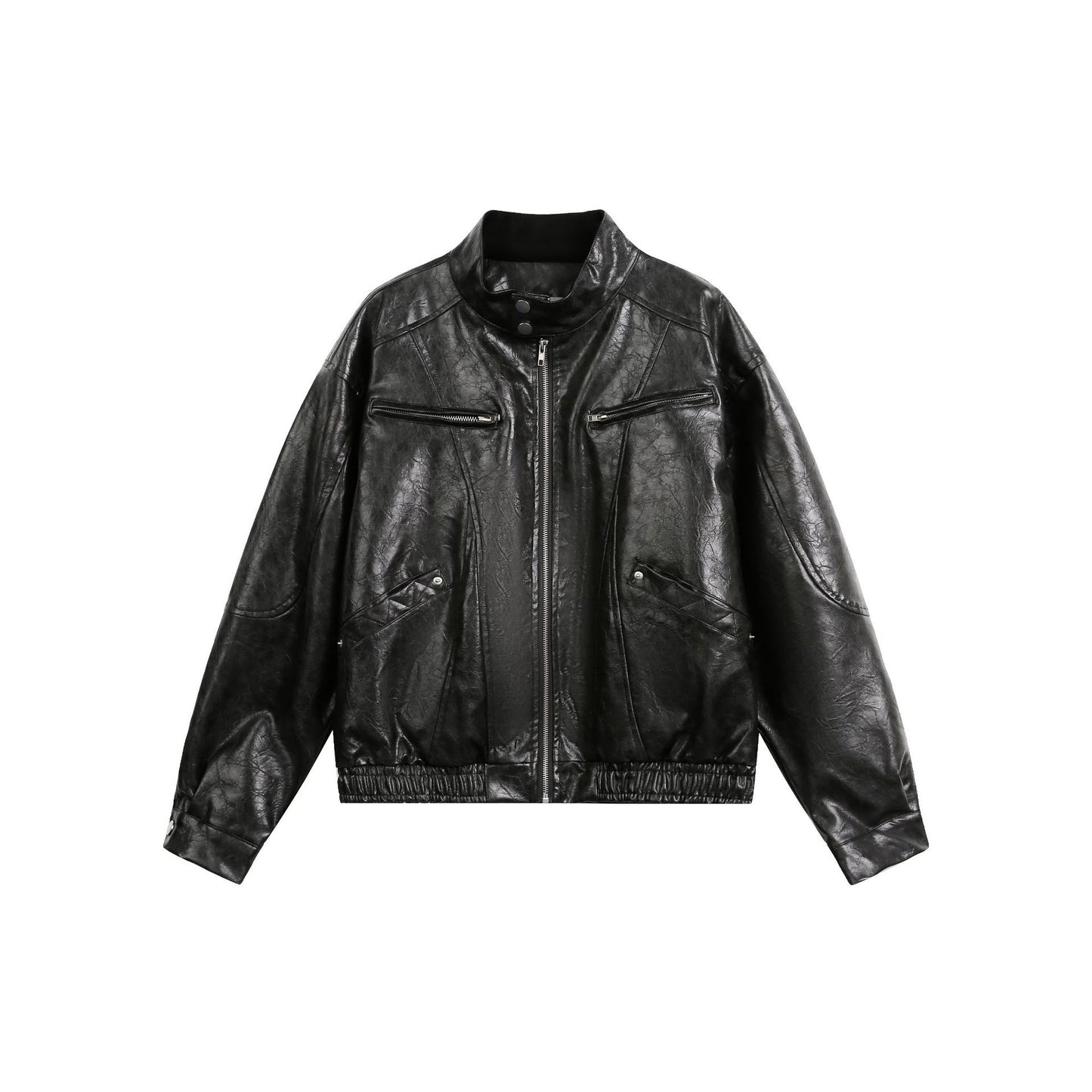 Jacket cuir Ryflect Noir