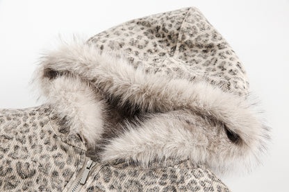 Doudoune Fur Leopard