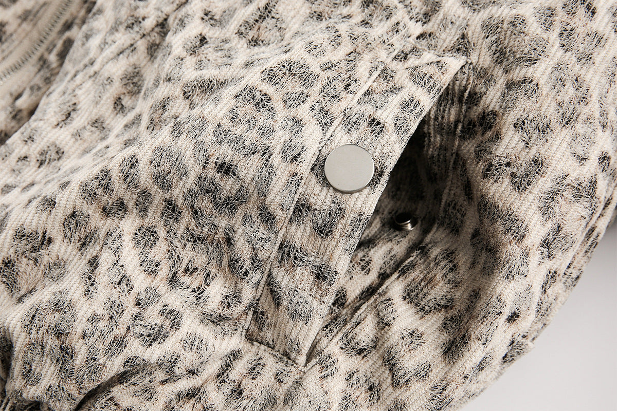 Doudoune Fur Leopard