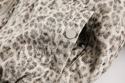 Doudoune Fur Leopard