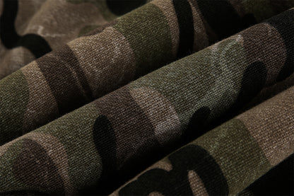 Zip Camo Bomber