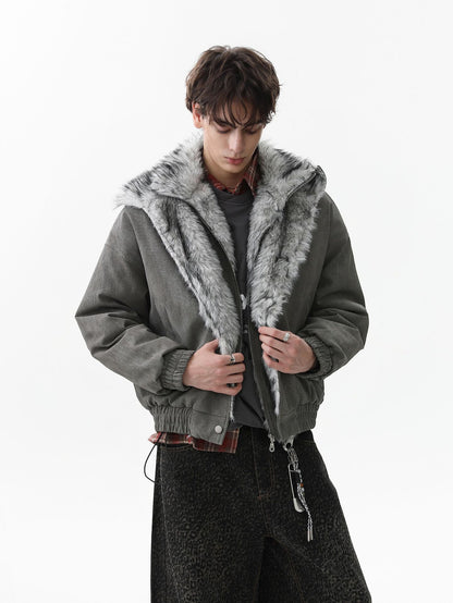 Doudoune Fur Layered