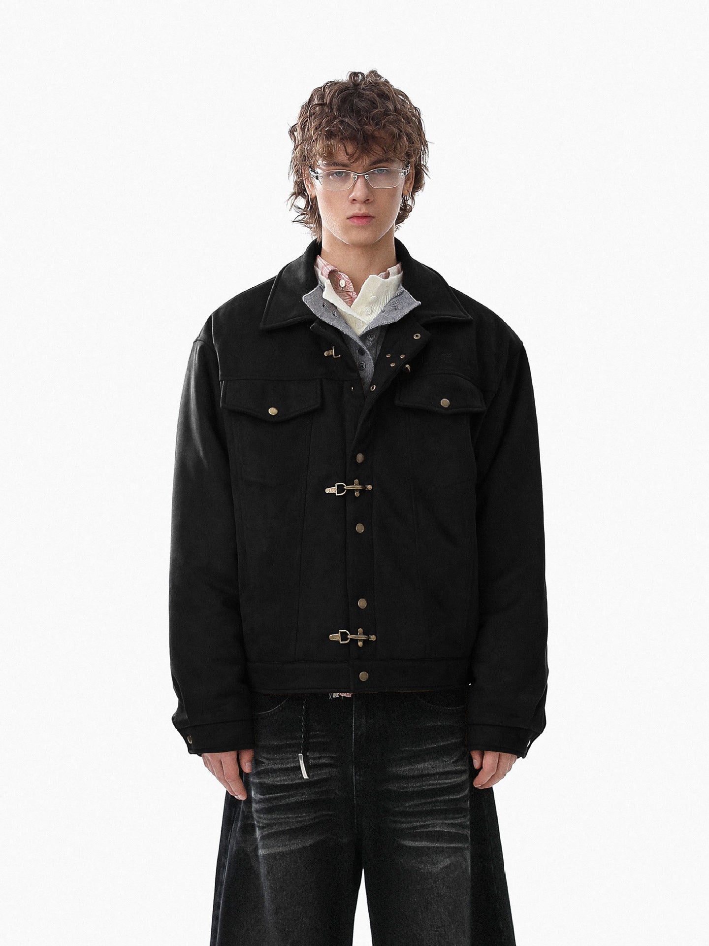 Jacket Suède BlackMatter Clipée