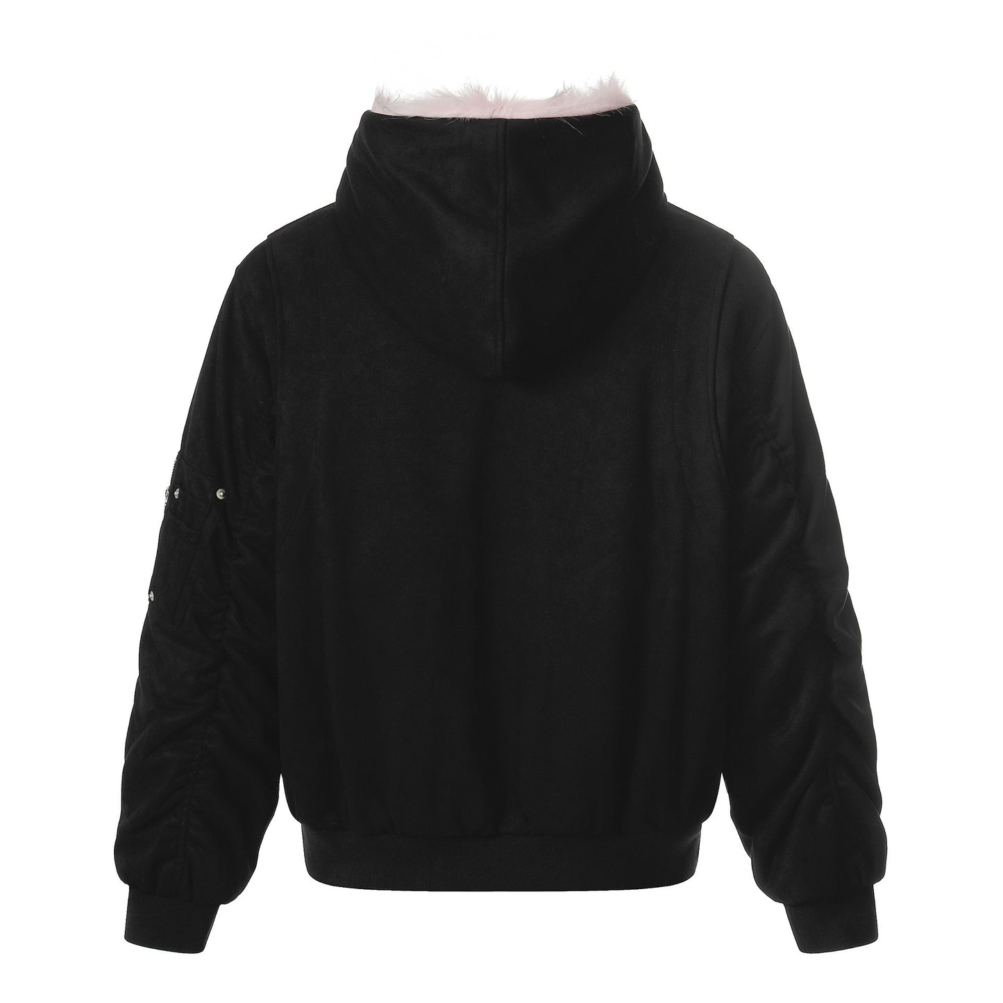 Doudoune Fur Reversible - Rose