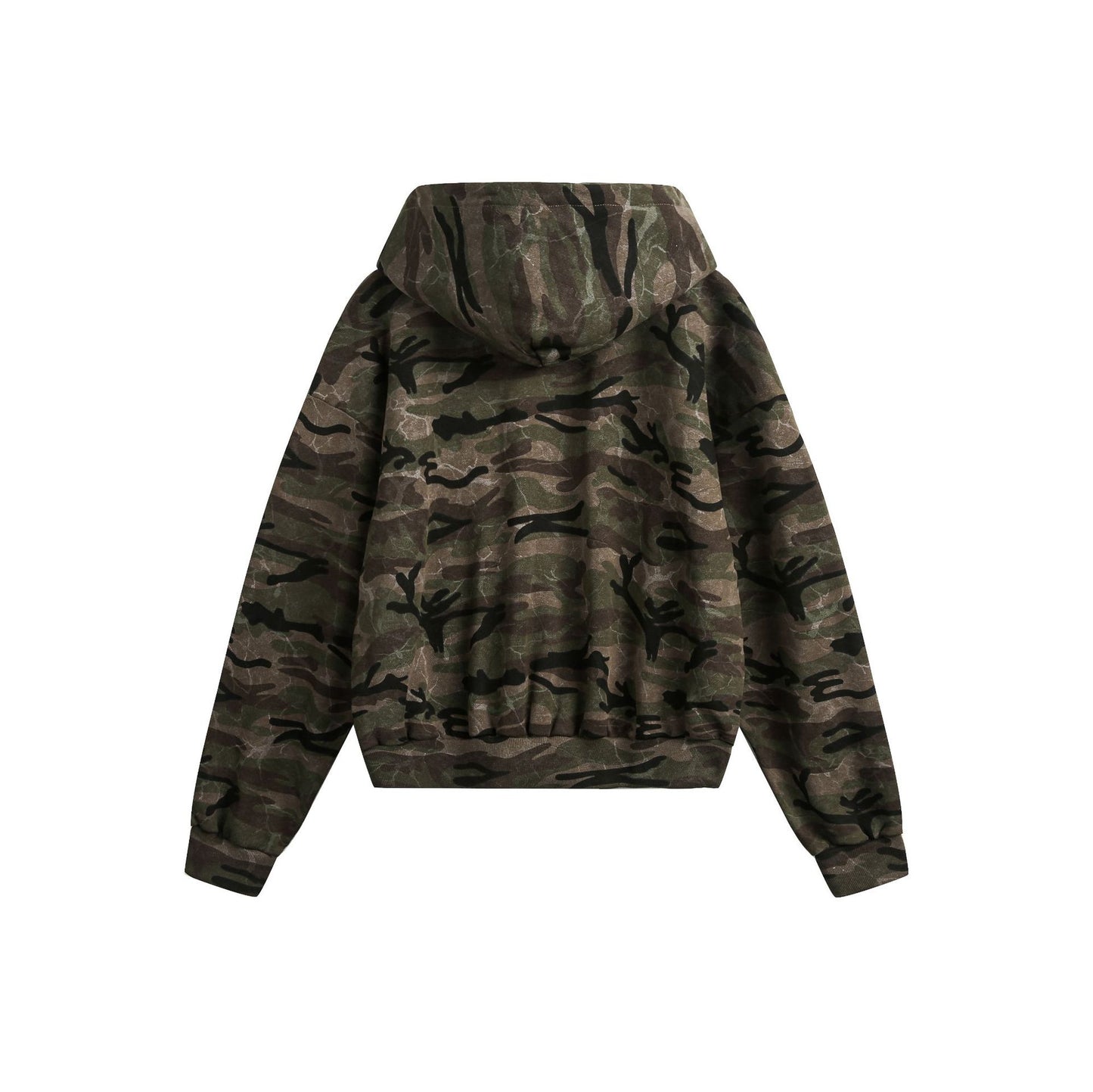 Zip Camo Bomber