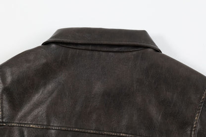 Jacket Cuir Fundamental