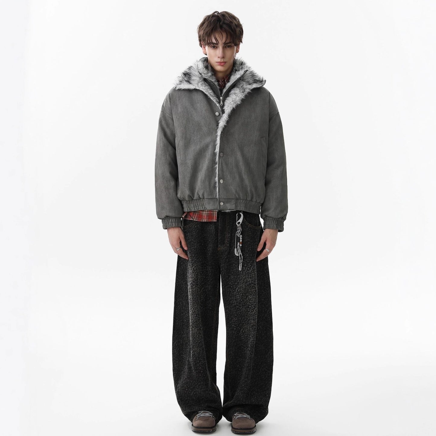 Doudoune Fur Layered