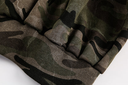 Zip Camo Bomber