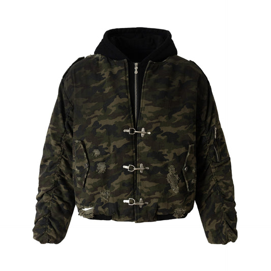 Jacket Camo Clipée