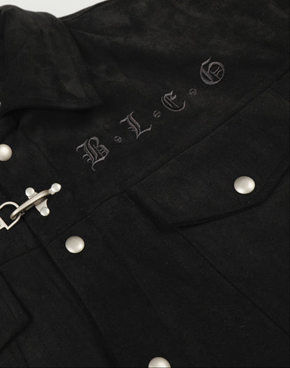 Jacket Suède BlackMatter Clipée