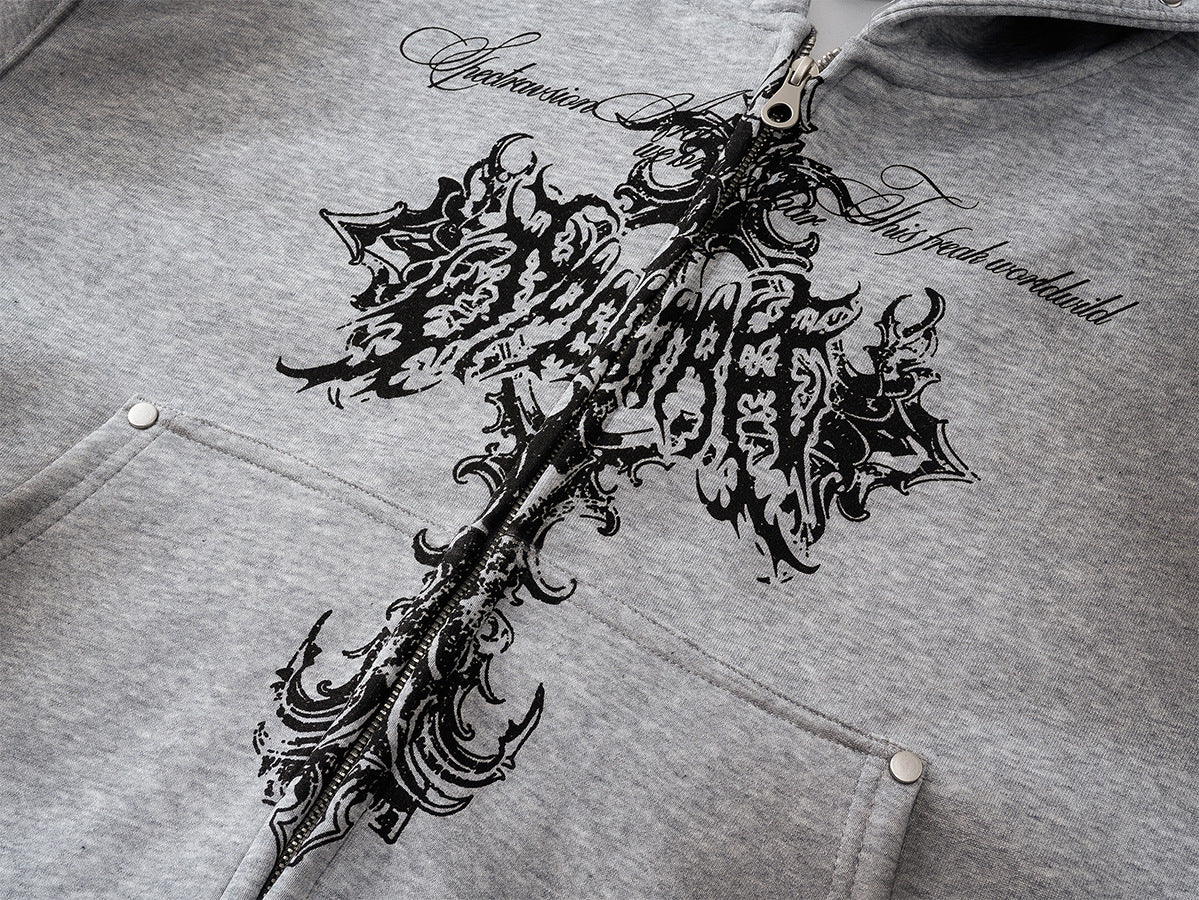 Zip Spectrum Gris