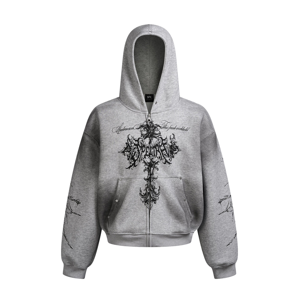 Zip Spectrum Gris