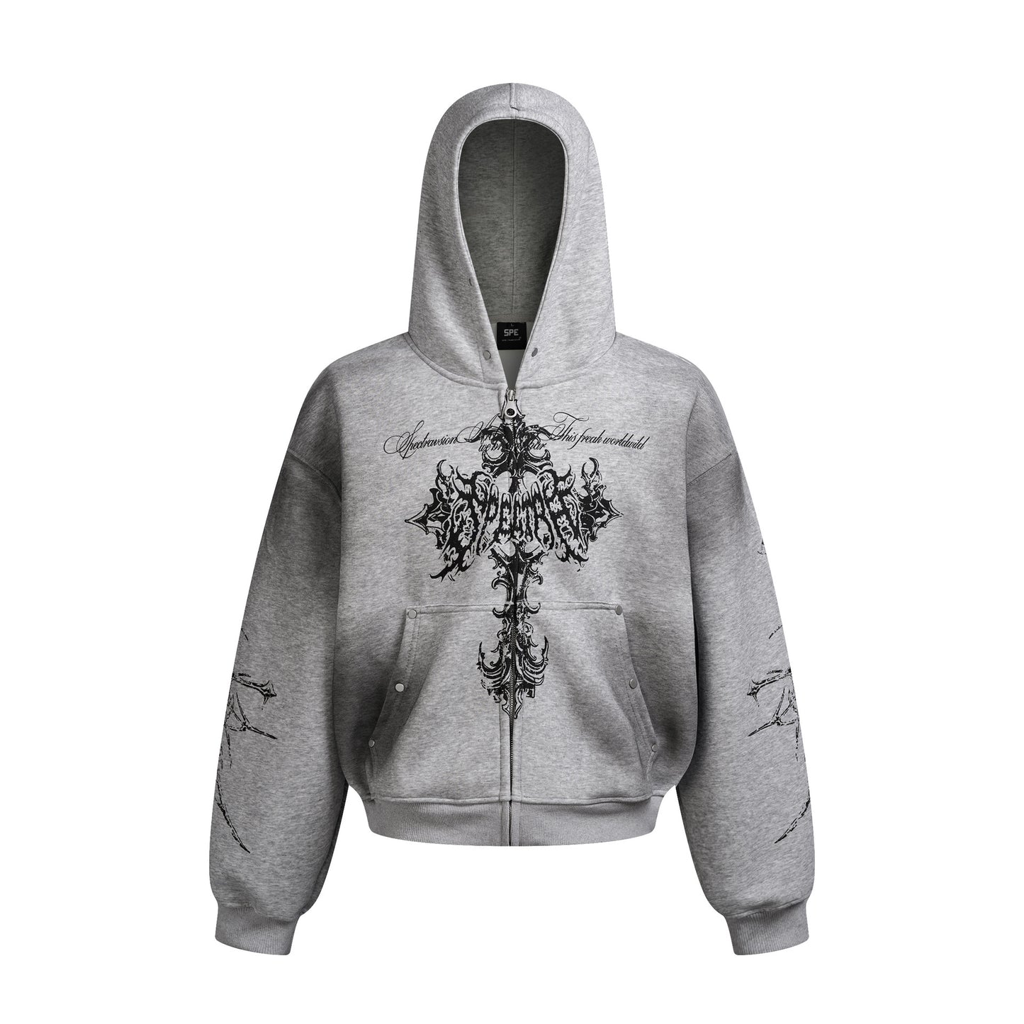 Zip Spectrum Gris