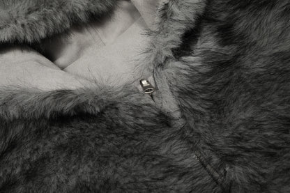 Doudoune Fur Reversible - Gris