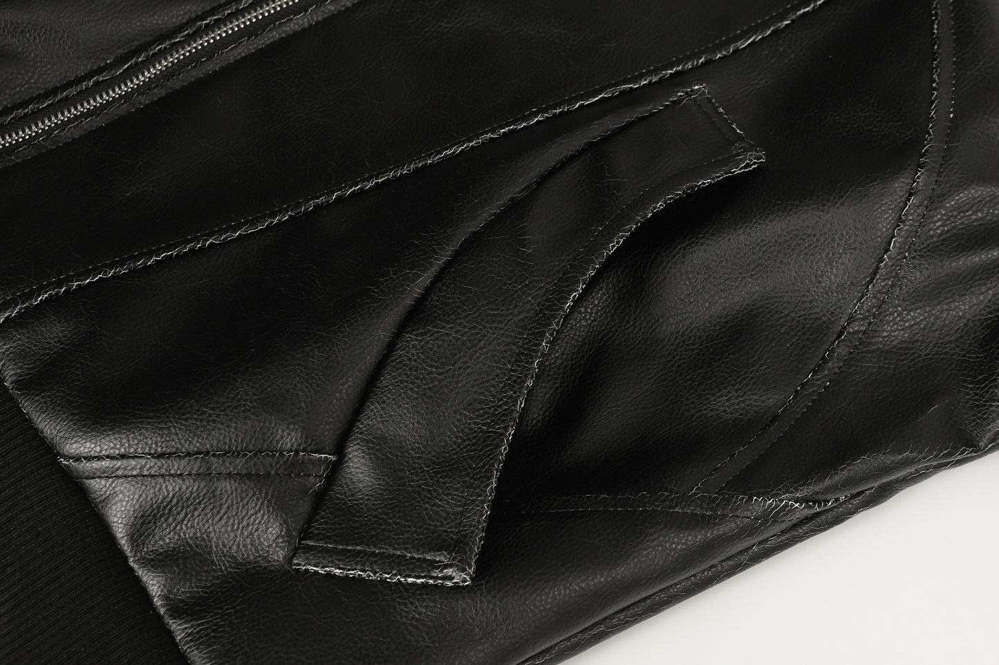 Jacket Bomber cuir Enframed