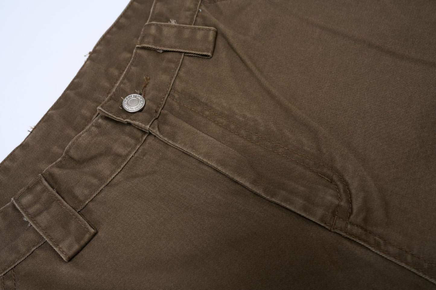 Jean Over-Sized Marron