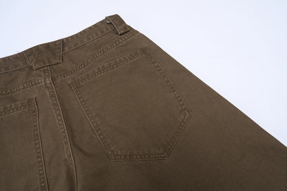Jean Over-Sized Marron
