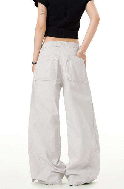 Jean Over-Cut Blanc