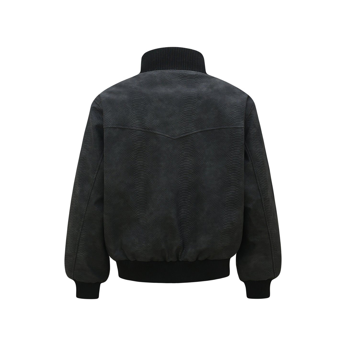 Jacket cuir Pythoned