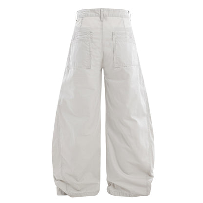 Jean Over-Cut Blanc