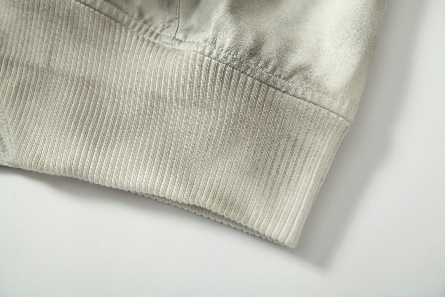 Jacket cuir teinté Wasteland