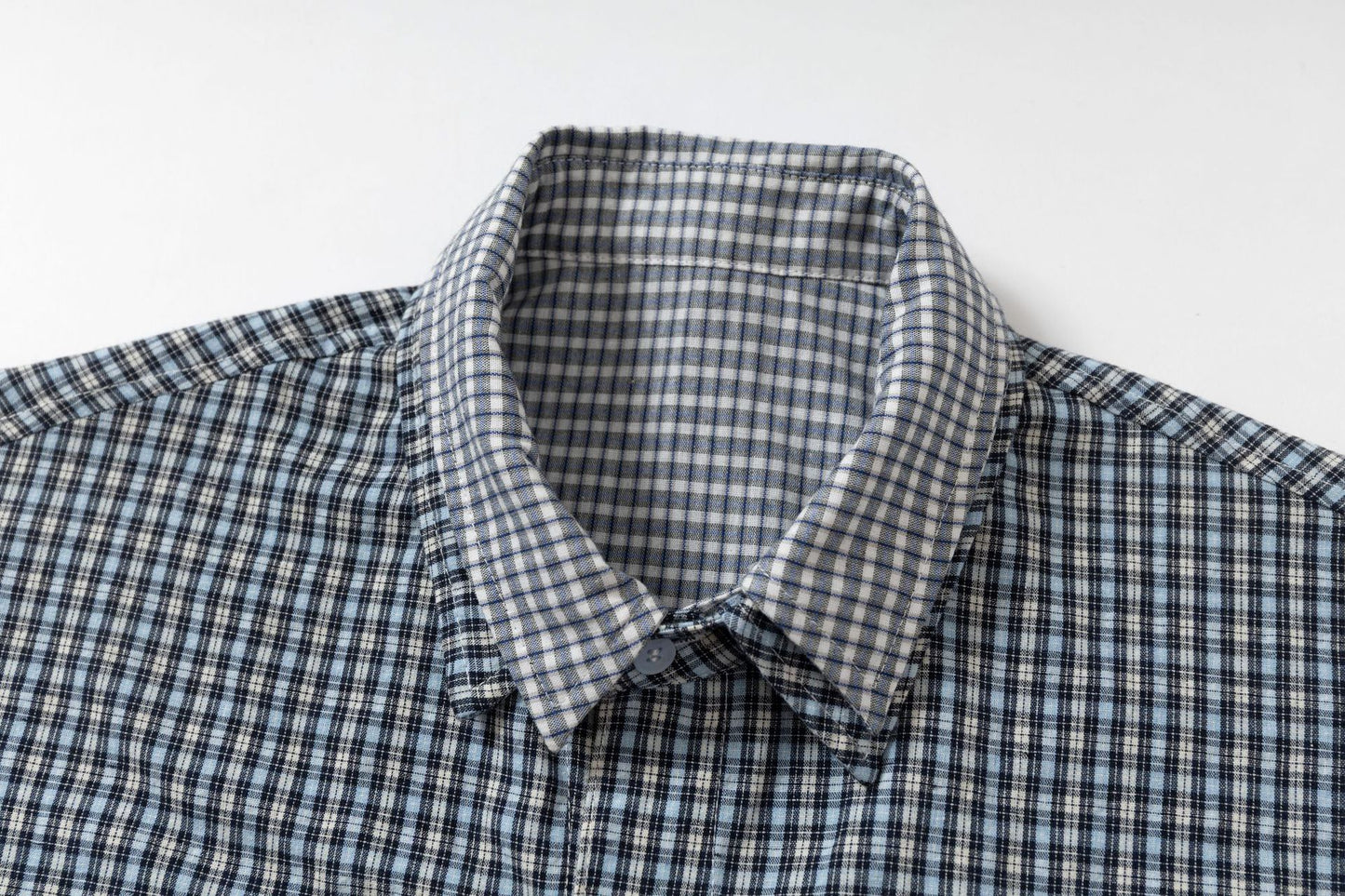 Chemise Double-Layered à carreaux