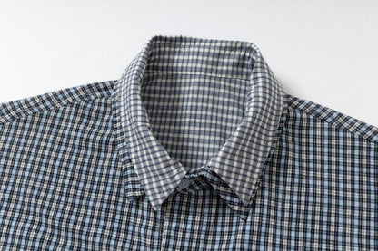 Chemise Double-Layered à carreaux