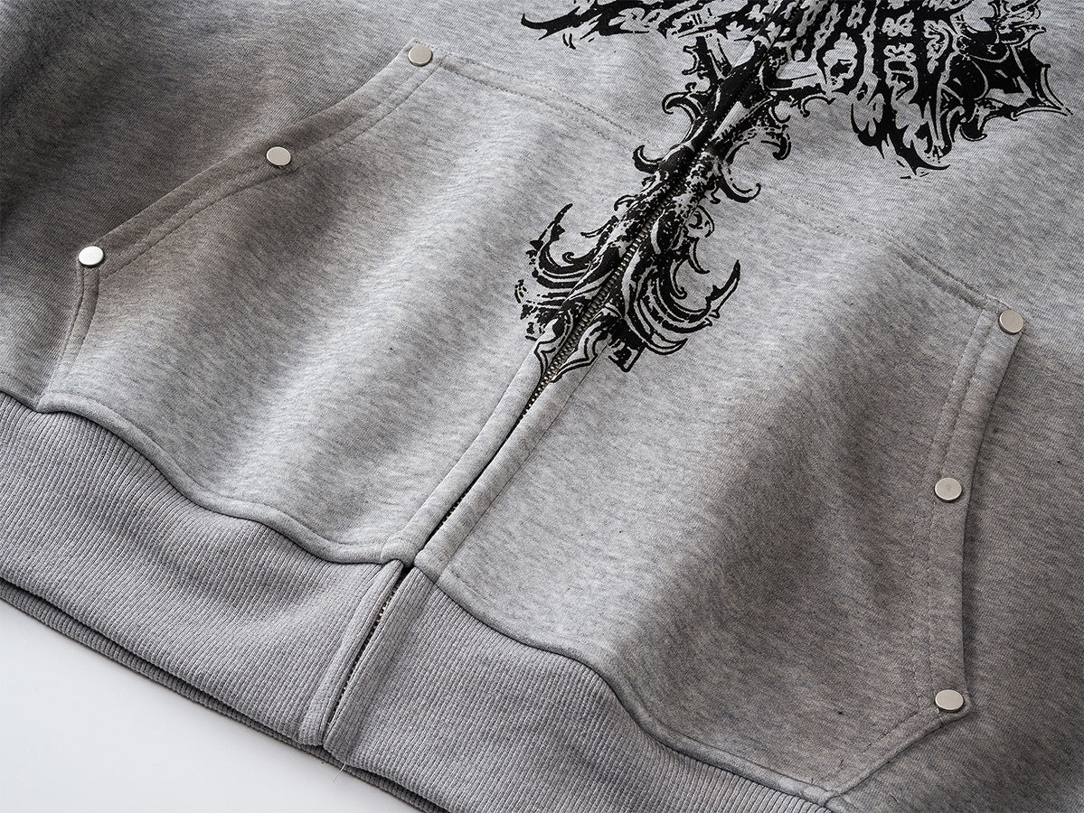 Zip Spectrum Gris
