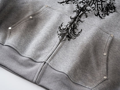 Zip Spectrum Gris