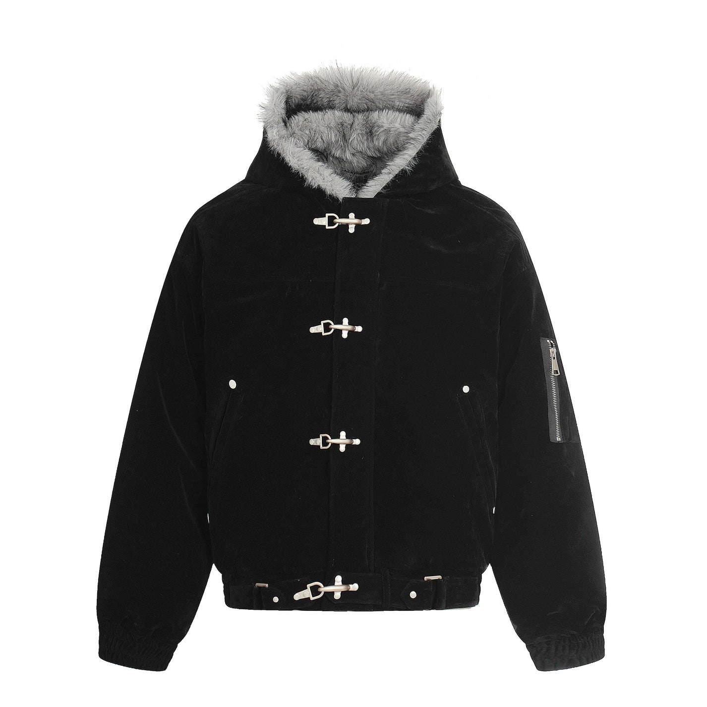 Doudoune Fur Suede Clipée