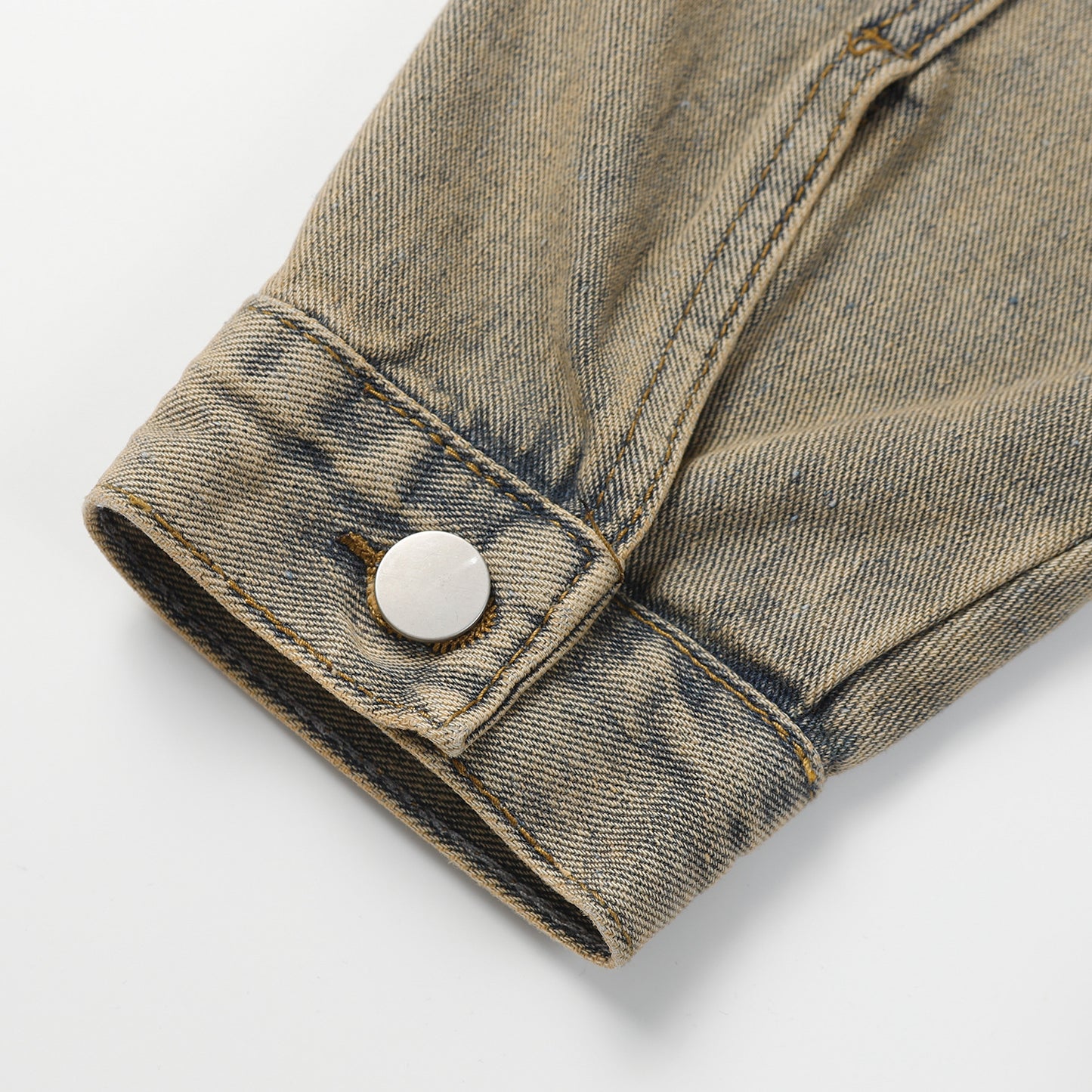 Jacket Vintaged Distressed Denim