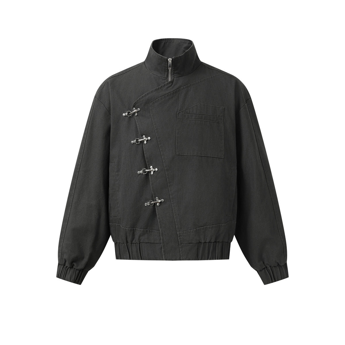 Jacket Akutsy Denim Gris