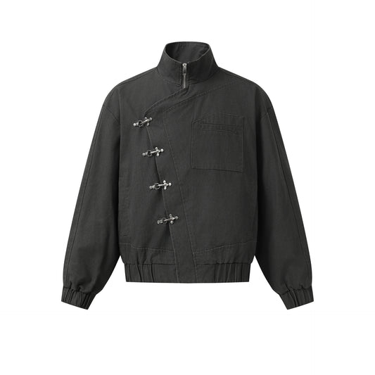 Jacket Akutsy Denim Gris